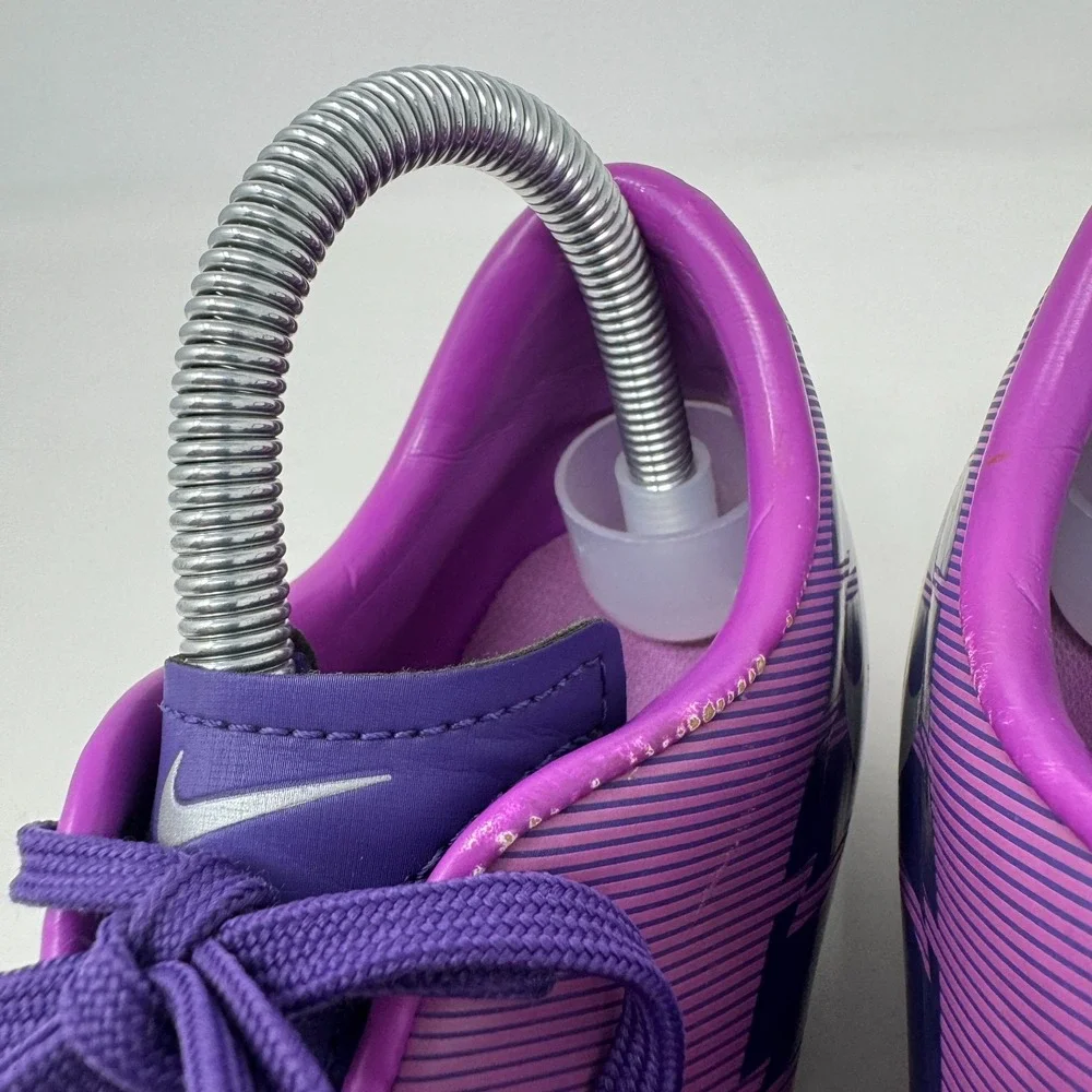 Nike Mercurial Victory II FG 442008-505 Purple Cleats Youth‎ Size 5
